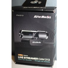 AVerMedia PW513 라이브 스트리머 캠 VL49 충전식 미니 RGB 조명 게임 및 스트리밍을 위한 4K 울트라 HD USB 웹캠 OBS Streamlabs Zoom 팀 스, PW515 4K UHD Webcam