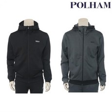 POLHAM 폴햄 남성 무브먼트 기모 후드 집업