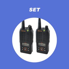 에어텍 디지털무전기 AND4000 / AND-4000 (2대 세트상품), 단일상품