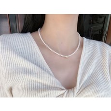 강민경진주목걸이