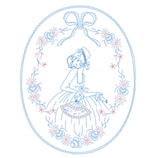 프랑스자수도안원단