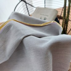 자투리 144cm 20수 스트라이프 그레이, 1개