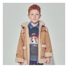 [헤지스키즈] [HAZZYS KIDS] 20FW 에코 시어링 코트 (HQW12CC13M_B