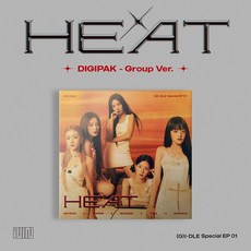 핫트랙스 (G)I-DLE((여자)아이들) - HEAT [스페셜앨범] [DIGIPAK VER] [GROUP VER]