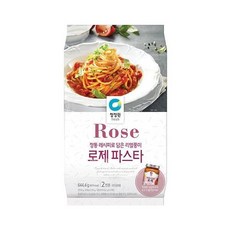 청정원 크림 로제 파스타 (2인분), 644.4g, 15개