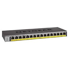 NETGEAR 16포트 기가비트 이더넷 언매니지드 PoE 스위치(GS116LP), 16 포트   16xPoE+ 76W