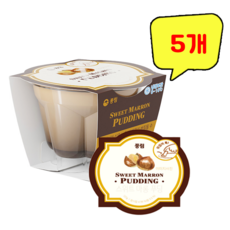 풍림푸드 스위트 마롱 푸딩, 5개, 120g