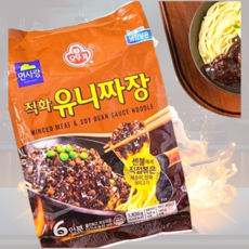오뚜기 아이스박스포장 오뚜기 직화유니짜장 1.83kg (6인), 1개