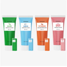 공스킨 올인원4종 (알로에 아쿠아 비타민 트러블), 4개, 100ml