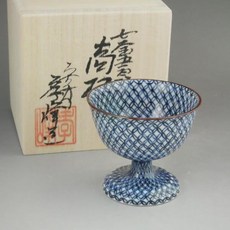 [일본정품수입]교토 야키 시미즈 칠보 포장 마카미 쇼우 타카미네, 1개, 한개옵션1