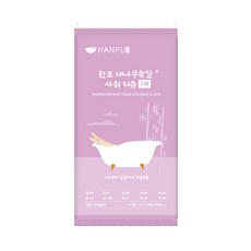한포 대나무속살 초대형 바디 샤워티슈 80cm x 40cm, 10개, 1매입