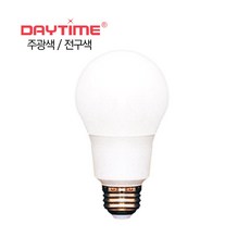 데이타임 led 벌브 8W 아림산업 전구, 전구색, 1개