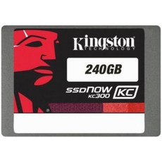 Kingston 킹스톤 Digital 240GB SSD Now KC300 SATA 32.5인치 솔리드 스테이트 드라이브 어댑터 SKC300S37A/240G