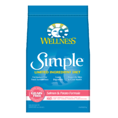  임박할인) 웰니스 심플 살몬앤포테이토 강아지 알러지 눈물 사료 10kg (2023-08-03) 