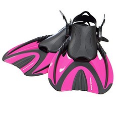 Snorkel Master Swimming Snorkeling Fins Hot Pink Small, 1개, 스노클 마스터 수영 스노클링 핀, 핫 핑크, 미디엄