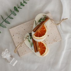 소소한 선물 답례품 퇴사선물 드라이플라워 고체방향제 왁스 타블렛 5종