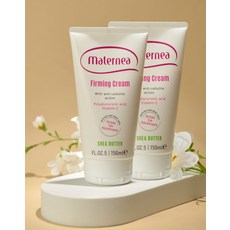 [여성청결제 본품증정] [마더니아] 순한 탄력 바디크림 2개입 (예비맘 산전 산후 케어), 단품