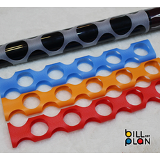 강상구그립 원형 당구그립 라텍스 실리콘 고무 고리나큐 아큐로, 주황