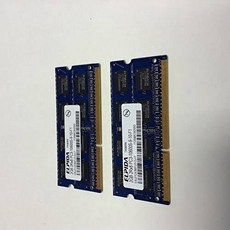 Elpida EBJ21UE8BFU0-DJ-F - 4GB (2 x 2GB) SODIMM Memory PC3-10600S CL9, 상세내용참조