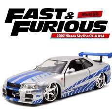 아카데미과학 S23024 분노의질주 2002 Nissan Skyline GT-R R34, 상세페이지 참조, 상세페이지 참조, 상세페이지 참조