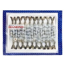 (BOX) 다이아몬드 손질 노바시 새우 20미 [ 450g x 20매 ]