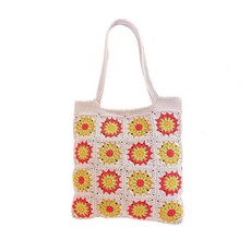 코바늘데이지키링