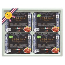 양념육 선물세트 멍석말이 돈구이 미국산 3kg(750g*4팩), 단품