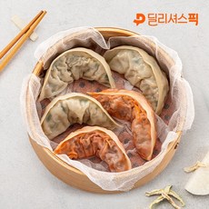 [딜픽] 육거리소문난만두 고기 1팩 + 김치 1팩, 1개, 360g