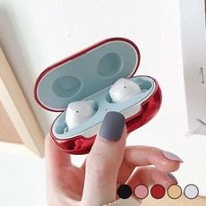 MS 베켄 갤럭시버즈 메탈릭 하드 이어폰 케이스 EC129, 레드