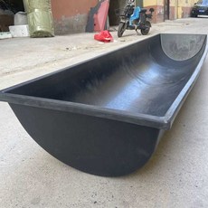 가축 사료통 축사 송아지 염소 밥통 급식기 대형, 1개, 160cm X 60cm X 35cm