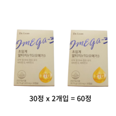 닥터린 초임계 알티지 오메가3, 60정, 6개