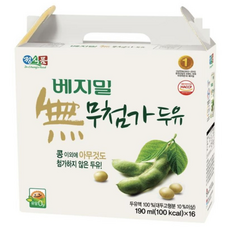 국산콩첫두유