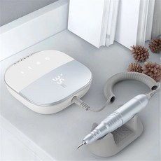 가정용 업소용 셀프 발톱스케일링기계 손톱가는거 네일재료상 디자인 전기 네일드릴머신35000 rpm 전기 파일, 블루