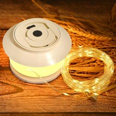 캠핑 스트링 라이트 65.65가지 조명 모드가 있는 FT 야외 3000mAh 배터리 텐트 야드 정원 하이킹 장식용 충전식 2개 1개, 캠핑 스트링 라이트 65.65가지 조명 모드가 있는 F