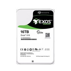 씨게이트 엑OS X18 HDD 엔터프라이즈 하드 드라이브 데스크톱 서버 ST16000NM000J 16TB SATA 6 GBs 7200RPM 256MB 3.5 인치 - st16000nm000j