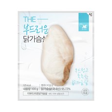 헬스앤뷰티 더 부드러운 닭가슴살, 100g, 20팩