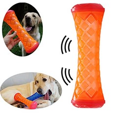 EOM DogieLyn Dog Squeaky Toys for Aggressive Chewers Indestructible Ch [Orange] - E076507STMH6M24, Orange