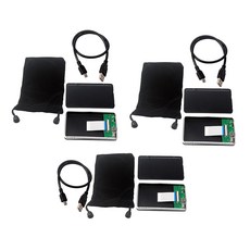 FWT 소형 3 팩 외부 하드 드라이브 HDD-USB 2.0에서 1.8 인치 40Pin 세륨 ZIF, 1개