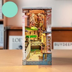 벛꽃트램 북 스탠드 Book Nook 미니어쳐 해리포터 북엔드 기차역 DIY 수제