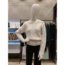 [갤러리아] 쥬시쥬디J메탈릭케이블라운드니트 JUKT721C