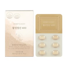 마미앤대디 활성 엽산 400 임신준비 영양제, 1박스, 30정