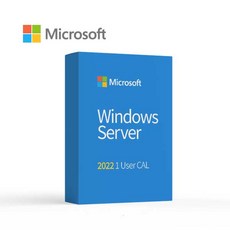 MS인증점 Windows Server 2022 1 User CAL(기업용/ 영구/ CSP) 윈도우 서버 / 마이크로소프트