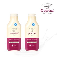 (설날 선물) 카프리나 캐나다 프리미엄 산양유 바디워시 더블세트 (1000ml) 오리지널 1315928, 2개
