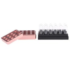 화장품용기 립스틱용기 립스틱만들기 립스틱diy 립스틱몰드 실리콘몰드 입체몰드 3D몰드 립스틱재료 립스틱만들기재료 립스틱 몰드 투명한 립밤 튜브 빈 알루미늄 샘플 1x9.3mm 1, Rose Gold, 1개
