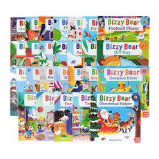 (영어원서) Bizzy Bear 보드북 26종 세트 (QR음원)