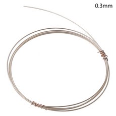 1 Meter 925 Sterling Silver Wire 0.3/0.4/0.5/0.6/0.7/0.8/0.9/1/1.2mm Silver Wire