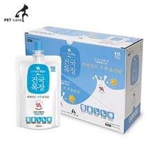 용품 건국목장 완구 피부 비피더스 문구 애완 펫밀크 유산균 180ml(10개입)(1박스)/BK, 단품, 10개