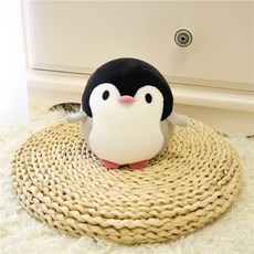 자이언트 펭수 만큼 귀여운 펭귄 농담곰 닮은 곰인형 개학연기 선물 여자친구 100일 1주년 선물, 19cm