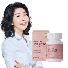 여에스더 유기농 밀크씨슬, 60정, 1개