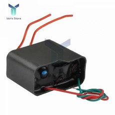 아크 고전압 압력 발생기 스텝 업 부스트 모듈 코일 변압기 점화 펄스 DC 3.7-6V 2A 20W 60KV 60000V, 한개옵션0, 1개